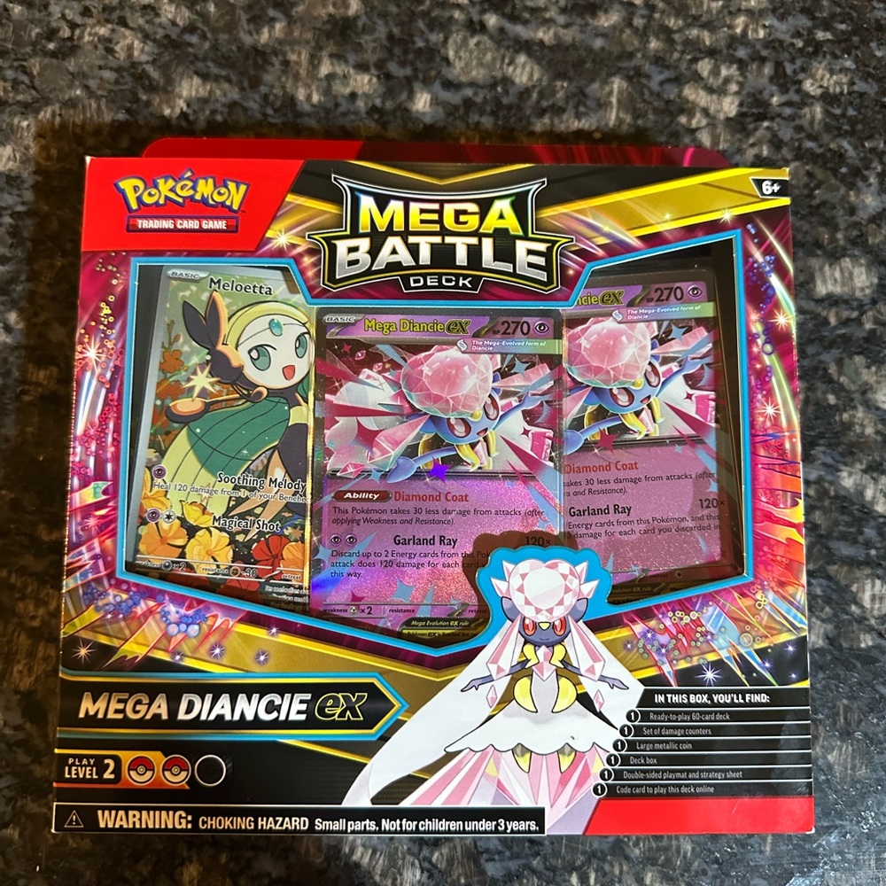 Pokemon TCG: Mega Battle Deck Mega Diancie ex - Sealed